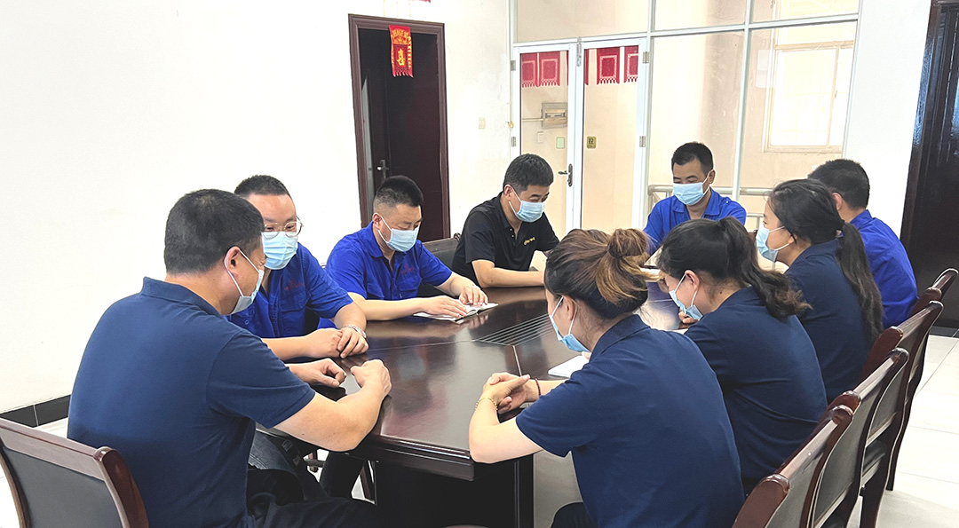 Dafeng Mingyue B​​earing Bush Co., Ltd.は2024年の第8回月例会議を開催しました